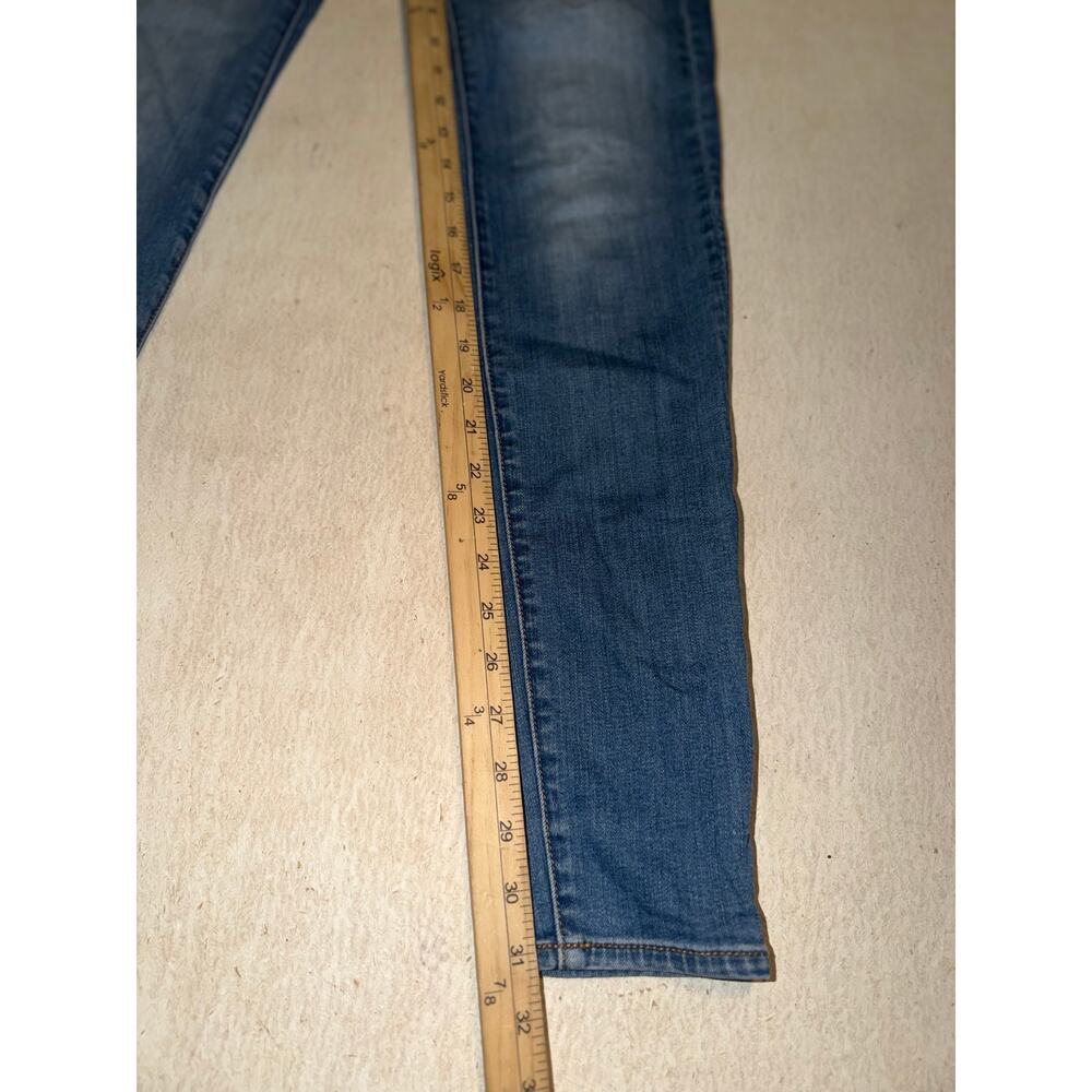 American Eagle super stretch women’s super high rise blue jean jegging - Picture 6 of 16